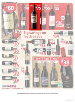 Pick N Pay : Save Big On All Your Partytime Favourites (11 Dec -29 Dec 2013), page 3
