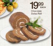 Chocolate Swiss Roll Each