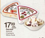 Fairview Apricot Cranberry White Rock-100g Each