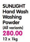 Sunlight Hand Wash Washing Powder-12x1Kg