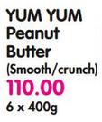 Yum Yum Peanut Butter-6x400G