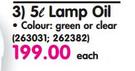 Greenheat 5L Lamp Oil