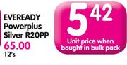 Eveready Powerplus Sliver R20PP