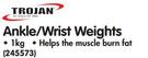 Trojan Ankle/Wrist Weights-1Kg Per Pair