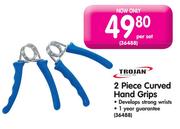 Trojan 2 Piece Curved Hand Grips-Per Set