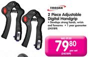 Trojan 2 Piece Adjustable Digital Handgrip-Per Set
