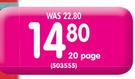 Flip File A4 Display Book-20 Pages 
