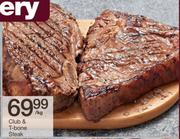 Club & T-Bone Steak-Per Kg