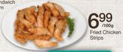 Fried Chicken Strips-100g