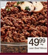 Lean Beef Mince-Per Kg