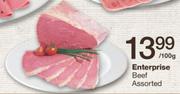 Enterprise Beef Assorted-100g