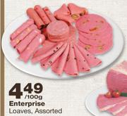 Enterprise Loaves Assorted-100g