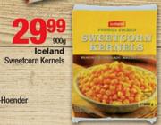 Iceland Sweetcorn Kernels-900g