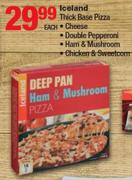 Iceland Thick Base Pizza
