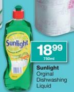Sunlight Orginal Dishwashing Liquid-750ml