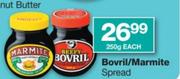 Bovril/Marmite Spread-250g Each