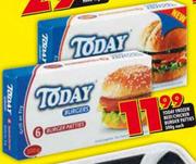 Today Frozen Beef/Chicken Burger Patties-300G Each
