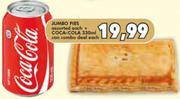 Jumbo Pies+ Coca-Cola 330Ml Can Combo Deal-Each