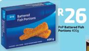 PnP Battered Fish Portions-400g