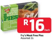 Fry's Meat Free Pies Assorted-2s