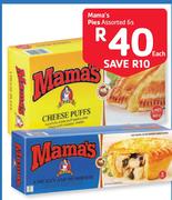 Mama's Pies Assorted-6s Each