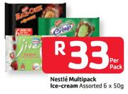 Nestle Multipack Ice-Cream Assorted-6x50g Per Pack