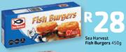 Sea Harvest Fish Burgers-450G