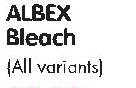 Albex Bleach(All Variants)-12X750ml
