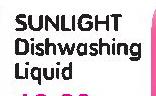 Sunlight Dishwashing Liquid-6X100ml
