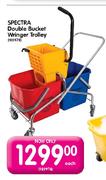 Spectra Double Bucket Wringer Trolley - Each