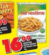 Harvestime Frozen Straight Cut Potato Chips-1kg