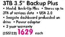 Seagate 3TB 3.5" Backup Plus