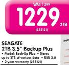 Seagate 2TB 3.5" Backup Plus