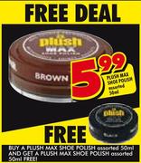 Plush Max Shoe Polish-50ml