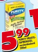 Purity Vrugtesapmengsel-200ml