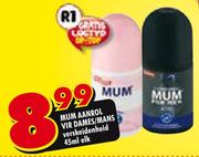Mum Aanrol Vir Dames/Mans-45ml Elk