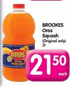 Brookes Oros Squash(Original Only)-2L