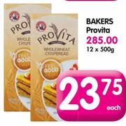 Bakers Provita-12x500G Each