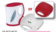 Elegance 2 Slice Sandwich Maker ELSM-07