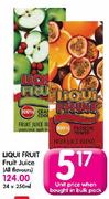 Liqui Fruit Juice(All Flavours)-24x250ml