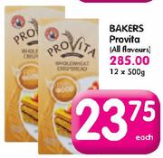 Bakers Provita(All Flavours)-12x500g
