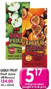 Liqui Fruit Juice(All Flavours)-24x250Ml