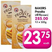 Bakers Provita Biscuit(All Flavours)-12x500G