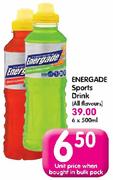 Energade Sport Drink(All Flavours)-6x500ml