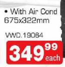 Voub Radiator With Air Cond Suitable For Golf/Jetta 1 & 2-675x322mm