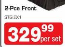 Stingrey 4x4 Explorer 2 Pcs Front Seat Cover Set