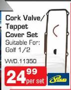 Voub Cork Valve Tappet Cover Set Suitable For Golf 1/2-Per Set