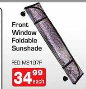 Front Window Foldable Sunshade