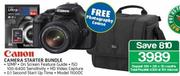 Canon Camera Starter Bundle 1100DC