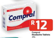 Compral Headache Tablets-24's